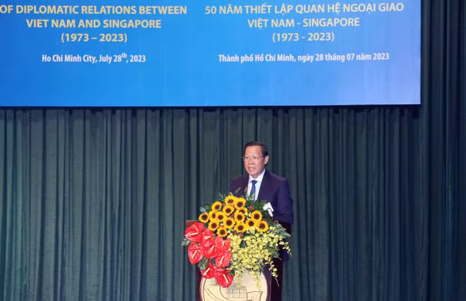 TP.HCM: Kỷ niệm 50 năm thiết lập quan hệ ngoại giao Việt Nam-Singapore ảnh 2