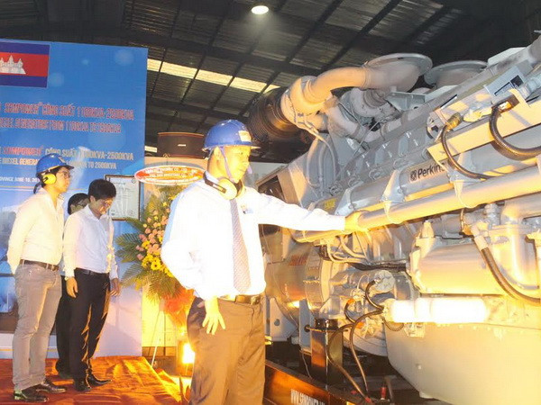 Xuất khẩu hệ thống máy phát điện “khủng” sang Campuchia ảnh 1