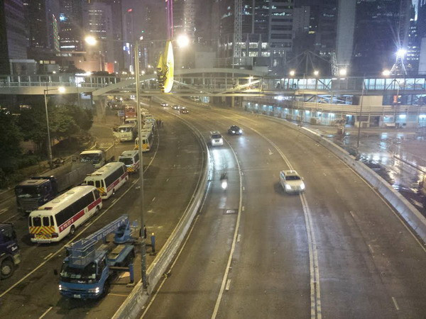 Hong Kong hoàn thành giải tán biểu tình "Chiếm Trung tâm" ảnh 1