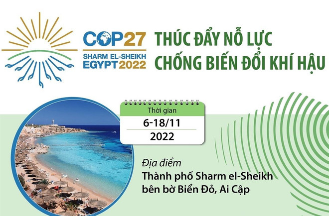 COP27: Đoàn kết giải quyết những thách thức về biến đổi khí hậu ảnh 1