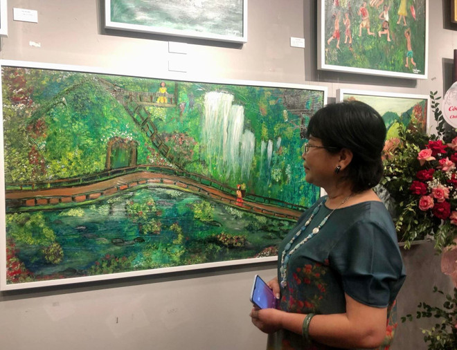 Triển lãm “Lá xanh” lan tỏa giá trị nhân văn và tình yêu cuộc sống ảnh 1