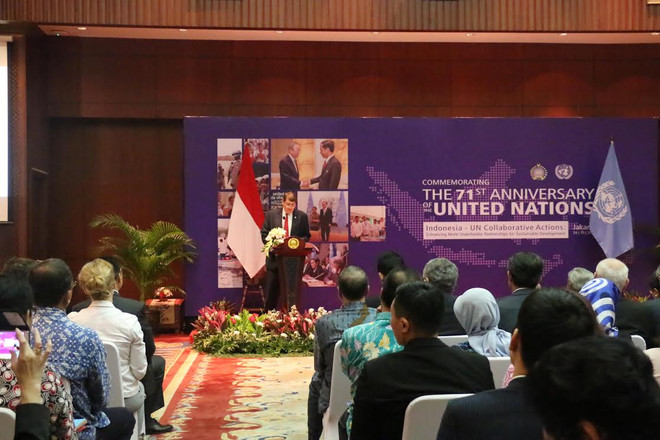 Indonesia-LHQ thúc đẩy hợp tác các bên vì phát triển bền vững ảnh 2