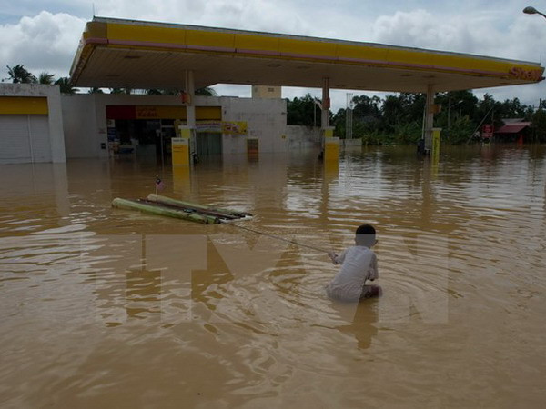 Tình hình lũ tại bang Kelantan ở Malaysia vẫn tiếp tục xấu đi ảnh 1