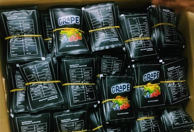 Hải quan Hà Nội bắt giữ lô hàng gồm 58kg ma túy gửi từ Hà Lan ảnh 1