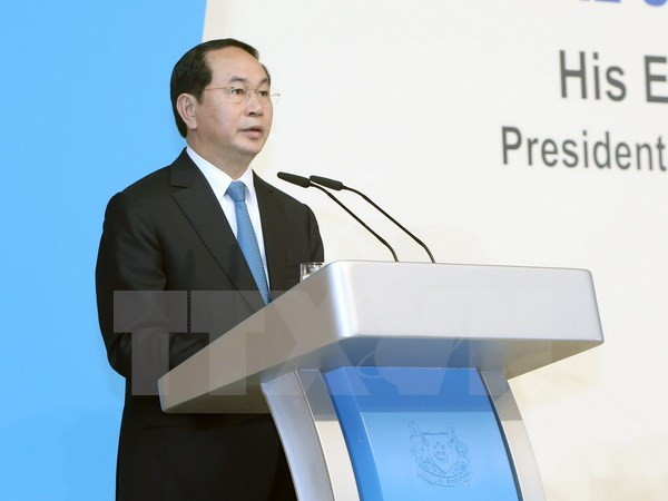 Chủ tịch nước kết thúc chuyến thăm Brunei Darussalam và Singapore ảnh 1