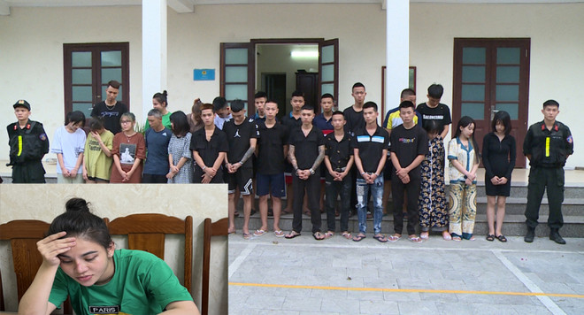 Thanh Hóa: Bắt quả tang 23 đối tượng sử dụng ma túy trong quán karaoke ảnh 1