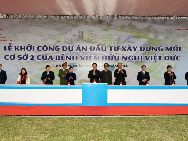 Thủ tướng phát lệnh khởi công 2 bệnh viện lớn của Trung ương ảnh 1