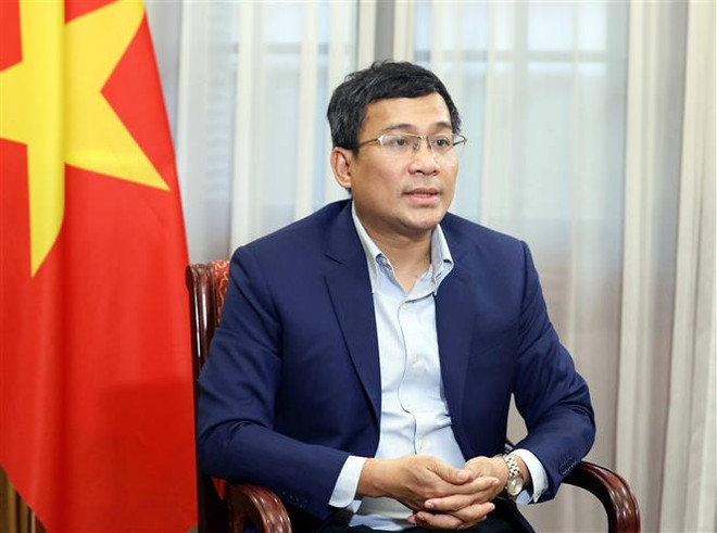 Thứ trưởng Bộ Ngoại giao Nguyễn Minh Vũ. (Ảnh: Phạm Kiên/TTXVN) Thể hiện trách nhiệm của Việt Nam trong hợp tác APEC ảnh 1