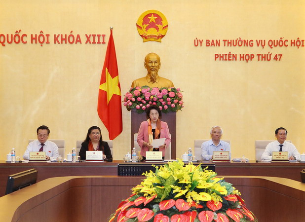 Khai mạc phiên họp thứ 47 Ủy ban Thường vụ Quốc hội khóa XIII ảnh 1