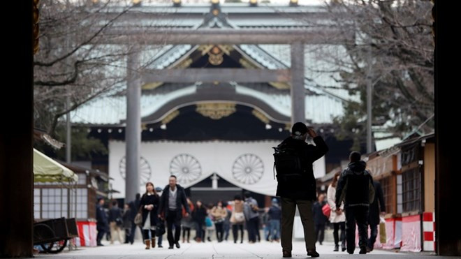 Liên minh nghị sỹ siêu đảng phái Nhật Bản viếng đền Yasukuni ảnh 1