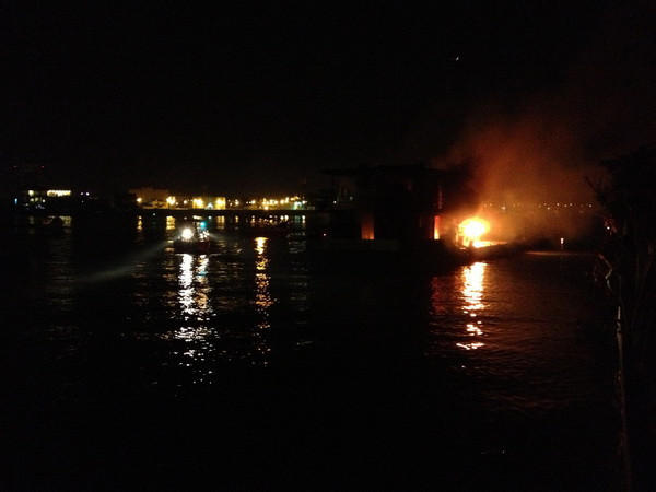 Thanh Hóa: Hàn điện gây cháy tàu chở dầu, một người chết ảnh 1