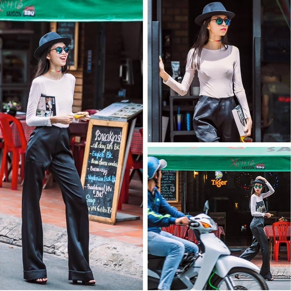 Ngất ngây với street style giao mùa của các kiều nữ Việt ảnh 14