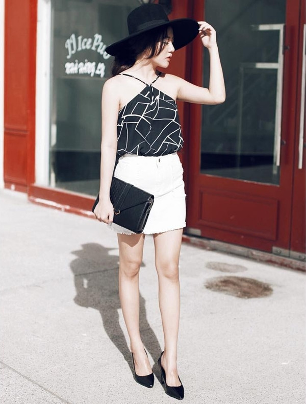 Ngất ngây với street style giao mùa của các kiều nữ Việt ảnh 3