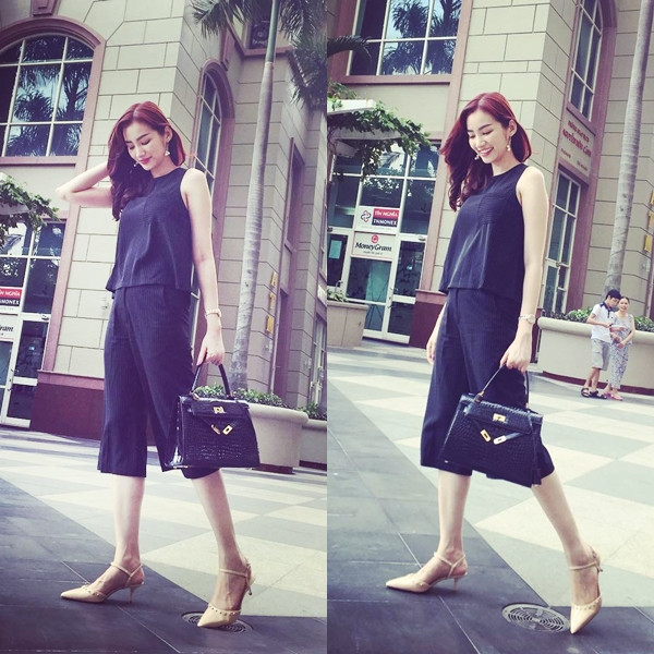 Ngất ngây với street style giao mùa của các kiều nữ Việt ảnh 5