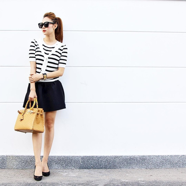 Các mỹ nhân Việt đua sắc với những bộ trang phục ngẫu hứng ảnh 10