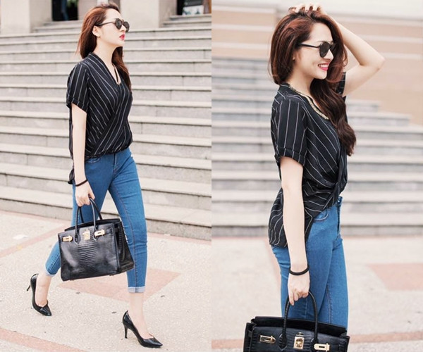 Các mỹ nhân Việt đua sắc với những bộ trang phục ngẫu hứng ảnh 4