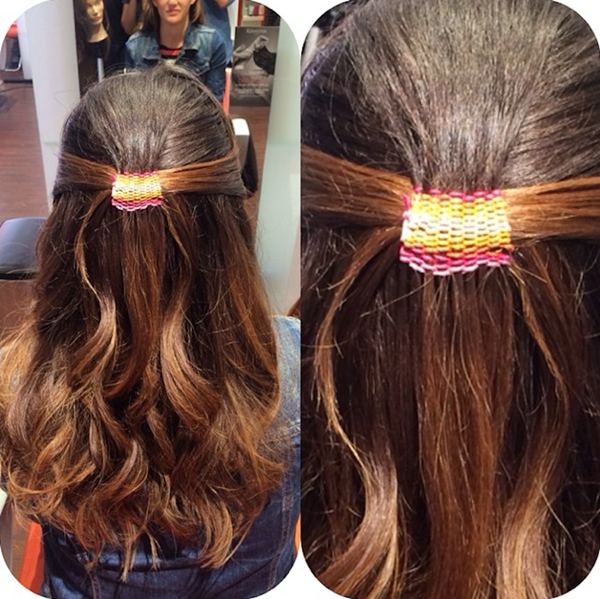 Trào lưu tóc dệt chỉ gây "sốt" trên mạng xã hội Instagram ảnh 5