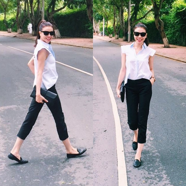 Các mỹ nhân Việt đua sắc với những bộ trang phục ngẫu hứng ảnh 6