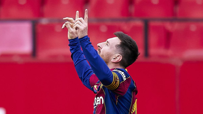 Messi tỏa sáng, Barcelona chỉ còn kém Atletico Madrid 2 điểm ảnh 1