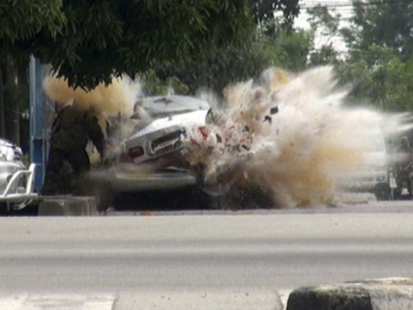 Đánh bom ở miền Nam Thái Lan, 16 binh sỹ thương vong ảnh 1