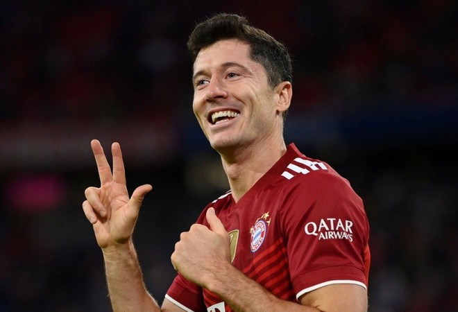 Lewandowski cán mốc đáng nhớ trong ngày Bayern vùi dập Hertha Berlin ảnh 1