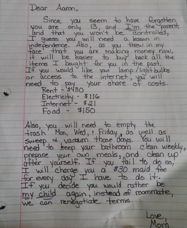 Bức thư mẹ gửi con trên Facebook gây xôn xao cộng đồng mạng ảnh 2