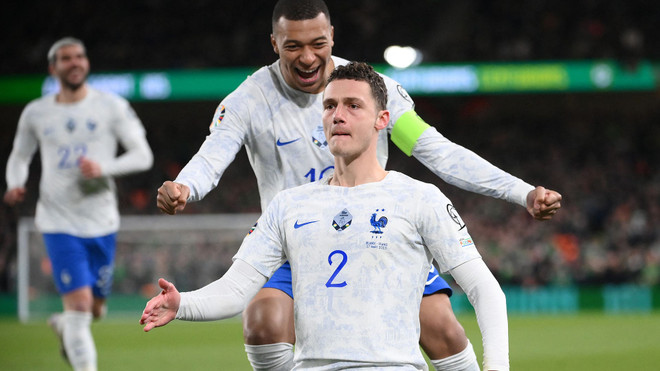 Vòng loại EURO 2024: Đội tuyển Pháp chật vật vượt ải Ireland ảnh 1