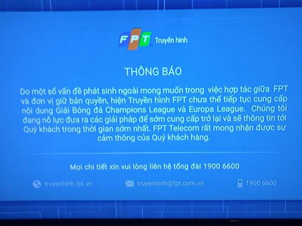 Ai vi phạm bản quyền để VTVcab bị cắt sóng Champions League? ảnh 3