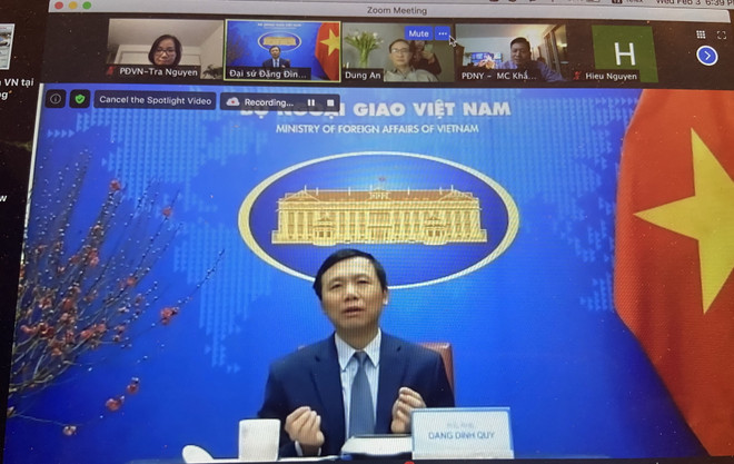 Cộng đồng người Việt tại New York gặp mặt trực tuyến đón Xuân Tân Sửu ảnh 1