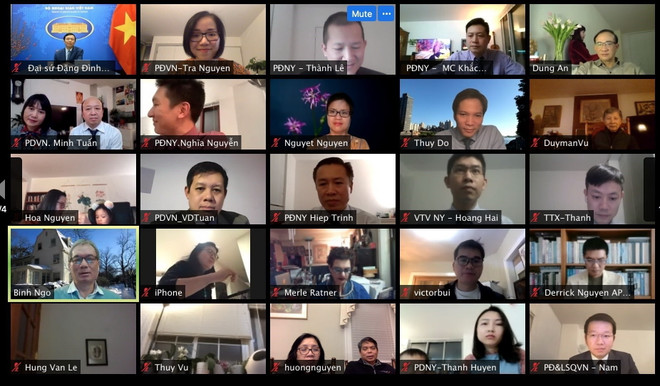 Cộng đồng người Việt tại New York gặp mặt trực tuyến đón Xuân Tân Sửu ảnh 2