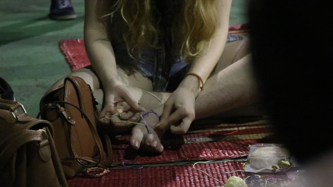 Du khách nước ngoài tái hiện Tết Trung thu cổ truyền tại Hà Nội ảnh 7