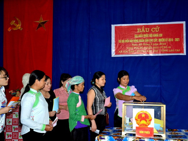 Lào Cai bầu đủ 56 đại biểu Hội đồng nhân dân cấp tỉnh ảnh 1