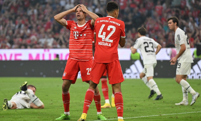 Bayern trải qua trận thứ 5 liên tiếp không thể đánh bại Gladbach ảnh 1