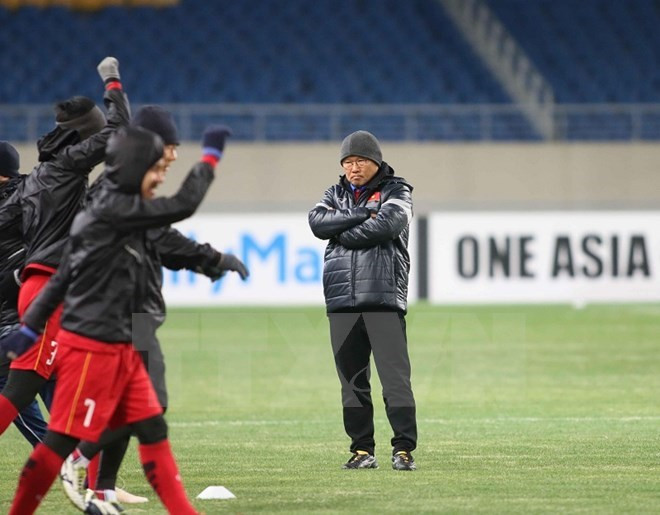 Thư giãn để hồi phục, U23 chỉ tập một buổi trước khi đọ sức với Qatar ảnh 1