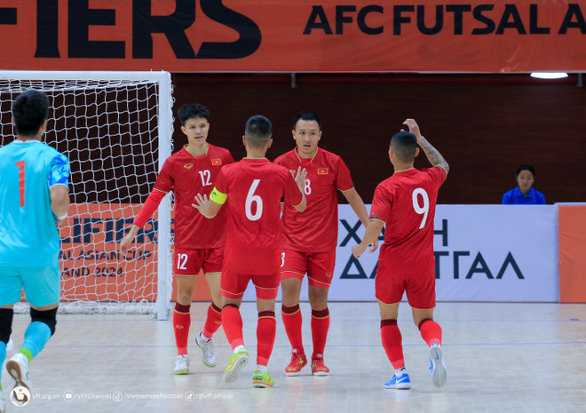 Tuyển Futsal Việt Nam hướng tới cạnh tranh vé dự Vòng Chung kết Futsal World Cup lần thứ ba trong lịch sử. (Nguồn: VFF) VCK Giải Futsal châu Á 2024: Việt Nam thuộc nhóm hạt giống số 2 ảnh 1