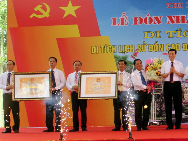 Đồn Cao Đông Triều và Đền An Biên là di tích cấp Quốc gia ảnh 1