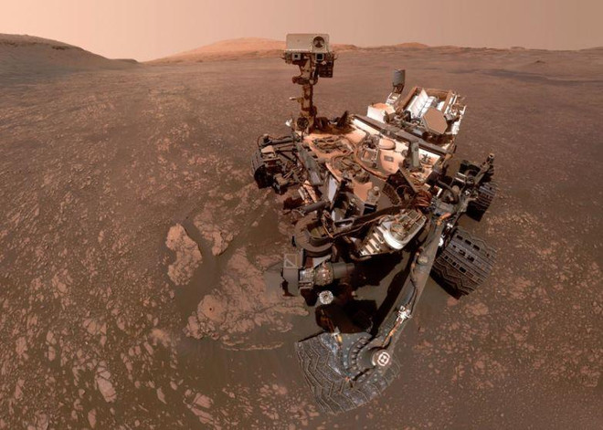 Robot khám phá Curiosity. (Nguồn: bgr.com) NASA phát hiện lượng lớn khoáng vật đất sét trên sao Hỏa ảnh 1