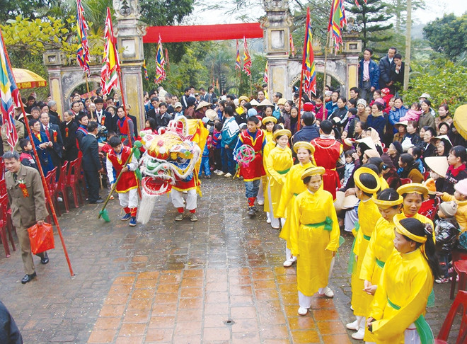“Cướp bông, ném chài” - Lễ hội mang đậm dấu ấn Tín ngưỡng Hùng Vương ảnh 1