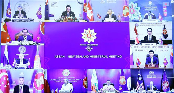 ASEAN, Canada, New Zealand tăng hợp tác để ứng phó với COVID-19 ảnh 1
