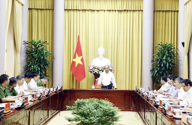 Chủ tịch nước làm việc với Thường trực Hội đồng Tư vấn đặc xá ảnh 2