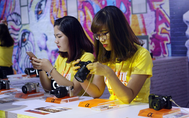 Hãng điện tử Sony "khoe" công nghệ mới nhất ở Thủ đô Hà Nội ảnh 1