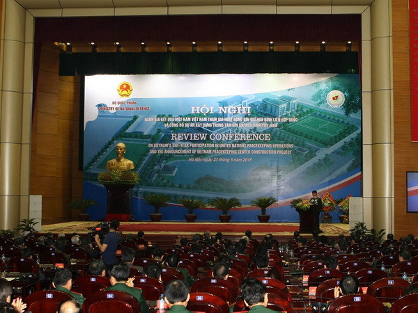 Công bố Dự án xây dựng Trung tâm gìn giữ hòa bình Việt Nam ảnh 1