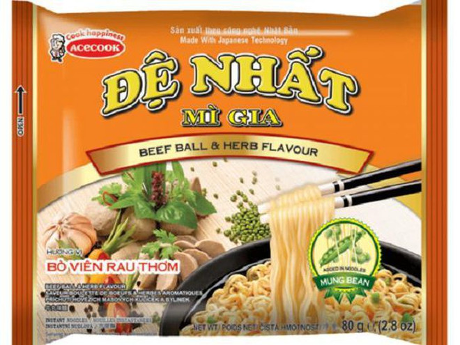 Sản phẩm của Acecook Việt Nam bị cảnh báo ở châu Âu là 'hàng tồn' ảnh 1