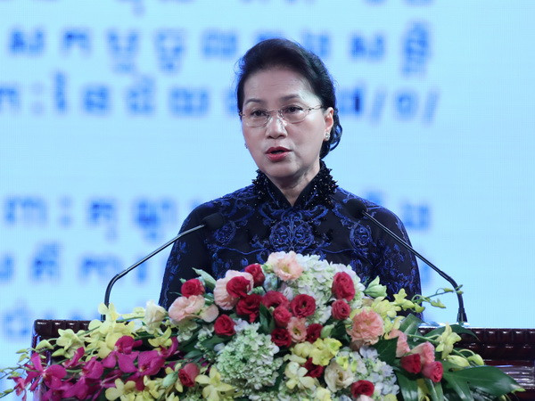 Lễ kỷ niệm 50 năm thiết lập quan hệ ngoại giao Việt Nam-Campuchia ảnh 2