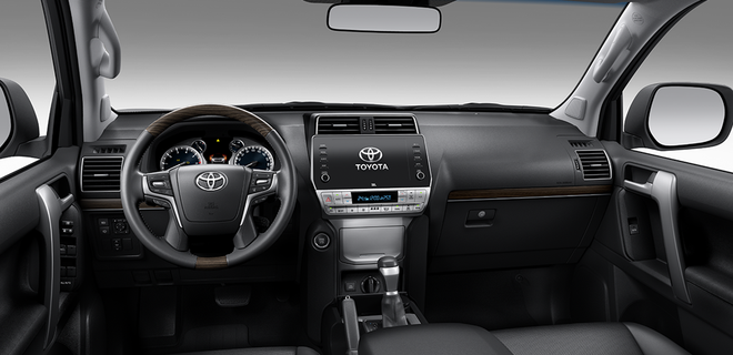 Nội thất bên trong mẫu xe. (Ảnh nguồn: TMV) Toyota Land Cruiser Prado ra mắt phiên bản mới, giá từ 2,54 tỷ đồng ảnh 1