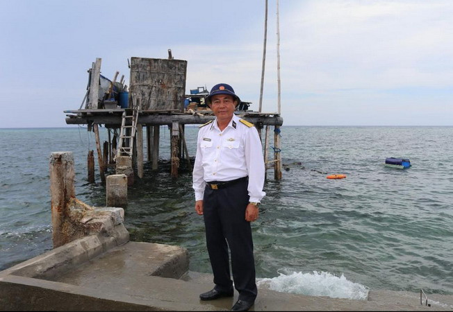 Di tích bãi cọc bêtông: "Bảo tàng sống" trên đảo chìm Đá Đông A ảnh 2