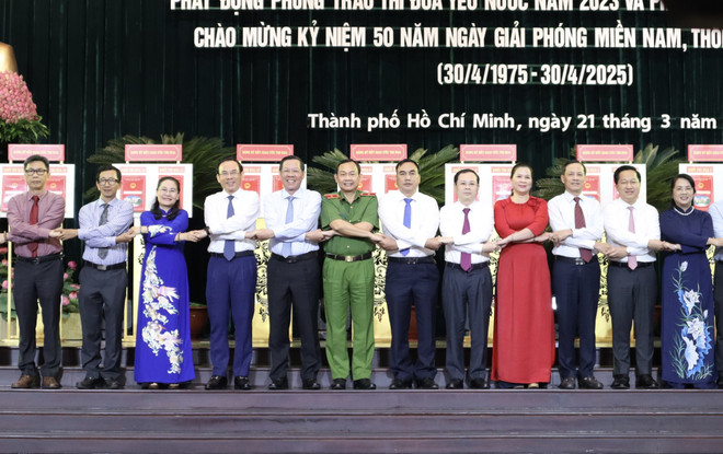 Phong trào thi đua yêu nước ở TP.HCM phải bám sát mục tiêu phát triển ảnh 1