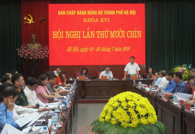 Khai mạc Hội nghị lần thứ 19 Ban Chấp hành Đảng bộ thành phố Hà Nội ảnh 1