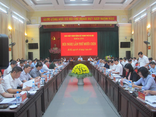 Khai mạc Hội nghị lần thứ 19 Ban Chấp hành Đảng bộ thành phố Hà Nội ảnh 2