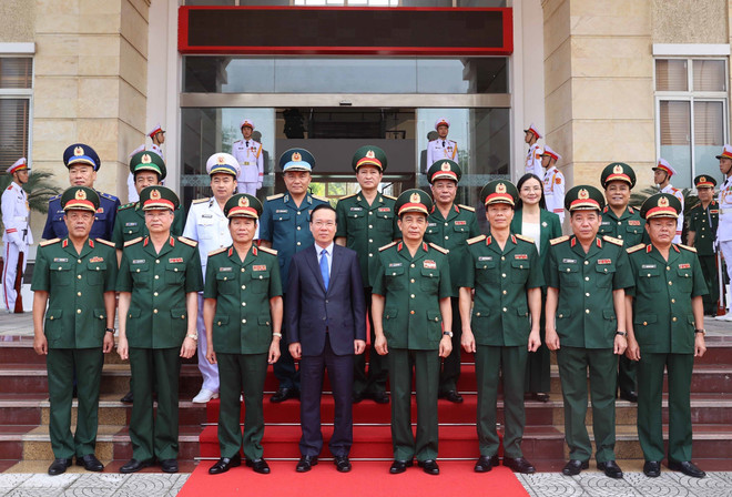 Chủ tịch nước Võ Văn Thưởng thăm, làm việc tại Cục Cứu hộ-Cứu nạn ảnh 6